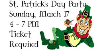 St Patrick's Day party